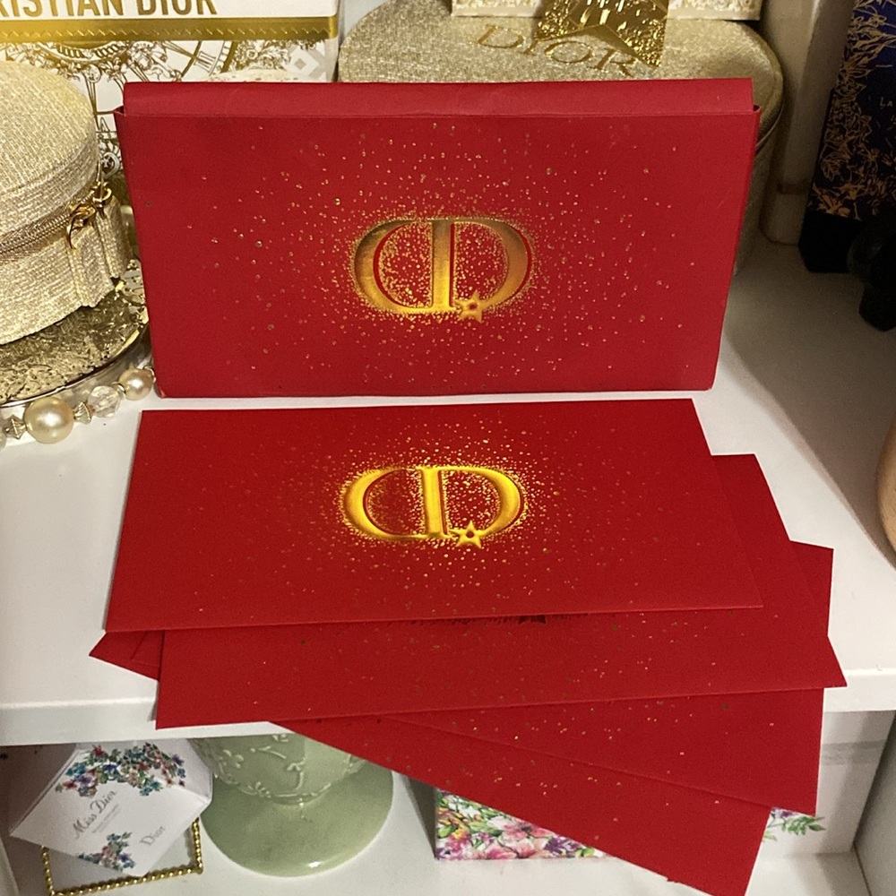 DIOR Chinese Lunar Envelopes-Set of 4
